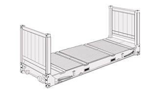 Контейнер Flat Rack